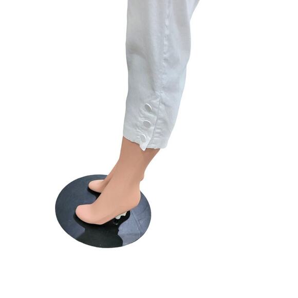 J. Jill Women's Linen Elastic Waist Cropped Lightweight Summer‎ Pants Size Small - Picture 6 of 14